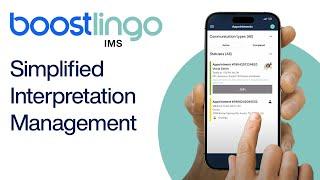 Boostlingo IMS: Simplified Interpretation Management