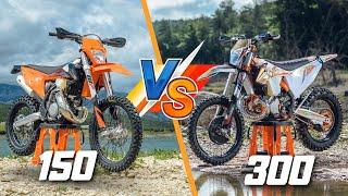 Choosing the Perfect Enduro Bike: 150cc vs 250cc vs 300cc Comparison