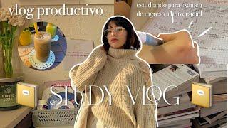 Dia conmigo: study vlog️estudiando conmigo, coffe date, consejos y productividad