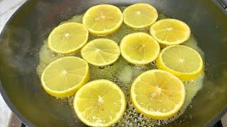 Oh my god, how delicious! I will always cook like this! Just fry LEMON! They will eat it in a minute