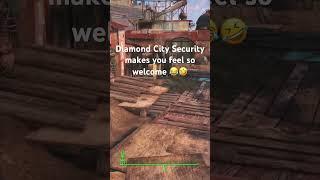 Diamond City Security being all warm and fuzzy