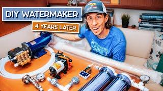 How to make Water on a Sailboat (and how to Build your own Watermaker) - 4 years later review