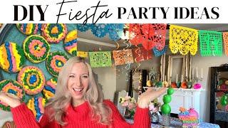 How to throw a FIESTA theme Party || DIY Party Decorating Ideas || Easy Party Decorations