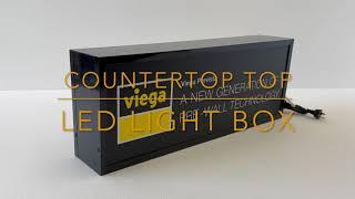 LED Light Box / Countertop LED Lightbox-double-sided