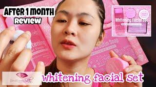 BRILLIANT SKIN WHITENING FACIAL SET 1MONTH REVIEW | MAINTENANCE SET