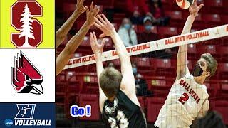 Ball State vs Stanford Full Match College Men's  Volleyball | Ncaa volleyball 2025