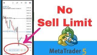 Meta Trader 5 Won't Let Me Place Sell Limit Order #mt5