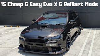 15 Evo X and Ralliart Mods for Under $100