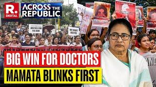 RG Kar Case: Mamata Banerjee Agrees To Fulfil Doctors’ Demands | Mashal Rally | Torch March Kolkata