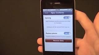 Sync Facebook friends with iOS contacts