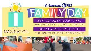 Arkansas PBS Family Days 2023 | Conway on September 30 and Springdale on October 14