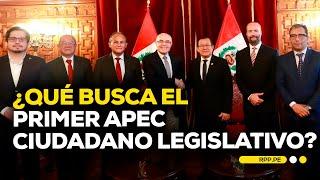 Congreso impulsa 'APEC Ciudadano Legislativo' y la cooperación parlamentaria #ADNRPP | ENTREVISTA