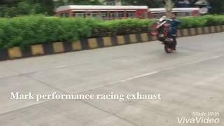 Ktm390 exhaust by Mark performance racing exhaust