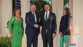 USA VP JD Vance Welcomes Ireland Prime Minister Taoiseach Micheál Martin (3-12-2025)
