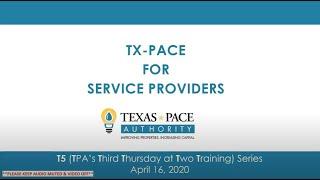 T5 PACE Technical & Engineering Training Part 1 - 2020 04 16