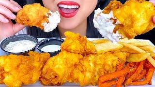 ASMR FRIED SEAFOOD & FRENCH FRIES Requested Video | Mukbang | ASMR Phan