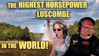 I Flew the Highest Horsepower Luscombe in the WORLD!