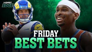 Friday's BEST BETS: College Football Bowl Game Picks + NFL, NBA, Soccer | The Early Edge