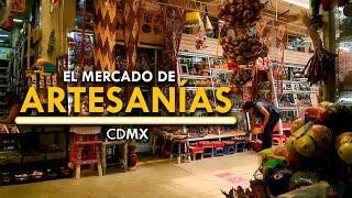 El MERCADO de ARTESANÍAS en la CIUDADELA - CDMX - Qué Chido!