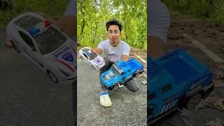 Police Car and Rc Military Jeep Unboxing