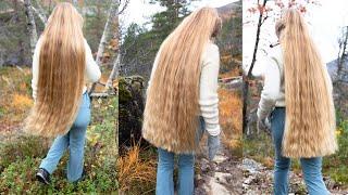 RealRapunzels | A Long Haired Forest Hike (part 4) Photoshoot (preview)