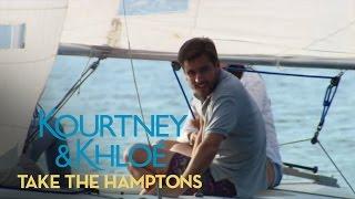 Kourtney and Khloé's Scary Sailing Adventure | Kourtney & Khloé Take the Hamptons | E!