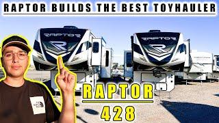 THE BEST FIFTH WHEEL TOYHAULER YOU CAN BUY FOR 2024 AND 2025: THE RAPTOR 428!!