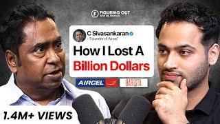 Fall Of Aircel, Losing Money, Ratan Tata, Telecom & Health Sector -C Sivasankaran |FO204 Raj Shamani