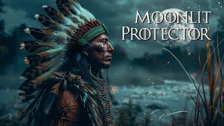 Moonlit Protector - Native American Flute Music for Deep Sleep - Sacred Melody of Earth and Sky