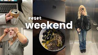 reset weekend vlog (productif) ‍️ ménage, révisions, everything shower etc