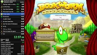 Bookworm Adventures in 43:37 (100% in 54:08)