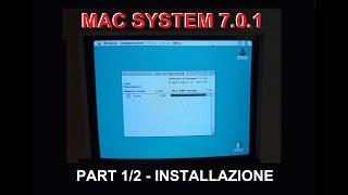 MAC SYSTEM 7 - Corso 2/5: INSTALLAZIONE 7.0.1 MAC LC2 #macintoshclassic #system7 #macintosh #maclc