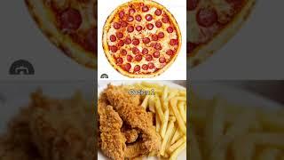Pizza fries and chicken 🫡