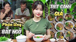Ai Cũng Bất Ngờ Với Tiết Canh Giả Bộ Của Kiều Thơ – Người Thì Cười, Người Suýt Khóc!