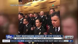 Las Vegas first responders honored by City of Las Vegas