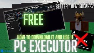 How to hack on roblox!! (product)  Zorara pc executor  tutorial  (byfron bypass) exploit