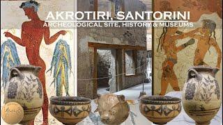 What is in Akrotiri, Santorini? | History, Archaeological Site, Prehistoric Museum Documentary | 4K