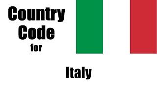 Italy Dialing Code - Italian Country Code - Telephone Area Codes in Italy