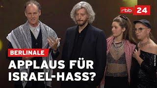 Anti-Israel-Parolen auf der Berlinale sorgen für scharfe Kritik