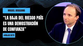 “La baja del riesgo país es una demostración de confianza” -Miguel Boggiano | #Majul1079