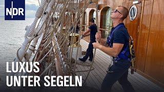 Luxus unter Segeln: Per Windjammer von Kiel nach Hamburg | Die Nordreportage | NDR Doku