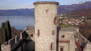 €1.9m Medieval Castle for sale in Italy with Romolini Immobiliare. Spectacular Lake Iseo Views