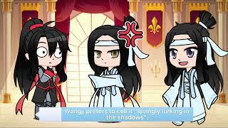 Lan Wangji stalks Wei Wuxian || mdzs || Wangxian || Gacha