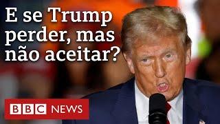 Eleições EUA: e se Trump perder, mas voltar a questionar o resultado?