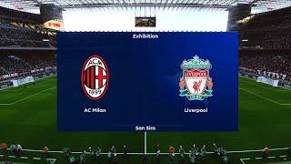 AC Milan vs Liverpool | San Siro | 2024-25 UEFA Champions League | PES 2021