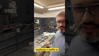 Antifurto per staffe tv #metalwork #welding #saldatura