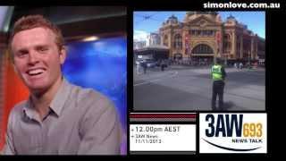 Remembrance Day 2013 - The Heart of Melbourne halted - Simon Love reports
