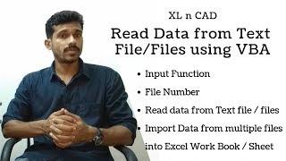 How to Import data from a Text File into Excel