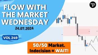 Flow with the Market Wednesday VOL 249 | Forex, Indices