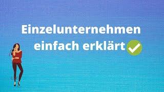 Einzelunternehmen